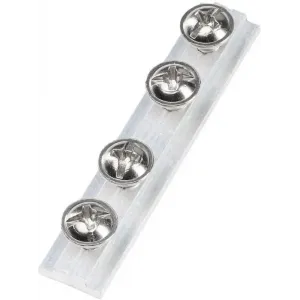 Елемент трекової системи AZZARDO AZ5685 ALFA TRACK MAGNETIC EASYFIX STRAIGHT CONNECTOR BK