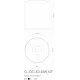 Точковий накладний світильник Nowodvorski 8723 CL IOS LED 40W 4000K 60° BLACK CN