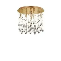 Кришталева люстра Ideal lux Moonlight PL8 Oro (80932)