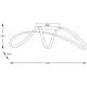 Люстра класична стельова Zuma Line 20026C-GD Fermi