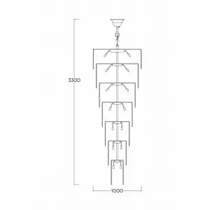 Люстра ZUMA LINE 18006-69-CHR LUXE