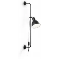 Бра спрямованого світла Ideal lux Shower AP1 Nero (179643) Бра спрямованого світла Ideal lux Shower AP1 Nero (179643)