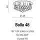 Кришталева люстра Azzardo Bolla 48 1671-8X (AZ1287)