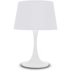 Декоративна настільна лампа Ideal lux London TL1 Big Bianco (110448)