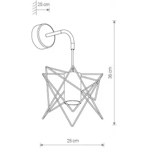 Бра спрямованого світла Nowodvorski 8285 POINT TONE