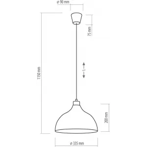 Люстра-підвіс TK lighting 2071 Cap