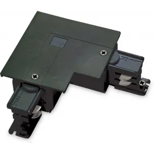 Елемент трекової системи Ideal lux Link Trim L-Connector Right Black (188102)