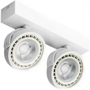 Спот з двома лампами Azzardo AZ1371 Jerry 2 LED 16W (GM4205 WH 230V LED 16W)