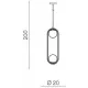 Підвіс Azzardo COCO 2 PENDANT AZ4982