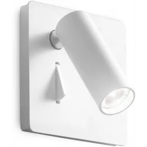 Бра спрямованого світла Ideal lux 250106 Lite AP Bianco