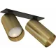 Спот з двома лампами Nowodvorski 7745 MONO SURFACE II SOLID BRASS PL