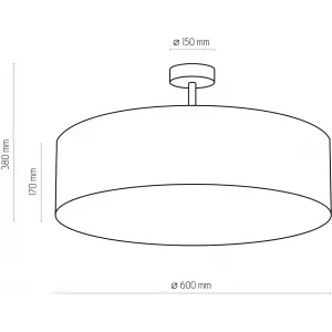 Люстра TK lighting 4245 Vienna Black