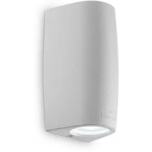 Вулична підсвітка фасаду Ideal lux Keope AP2 Small Grigio (147796)