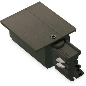 Елемент трекової системи Ideal lux Link Trim Mains Connector Left Black (188089)