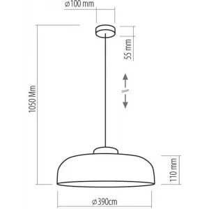 Люстра-підвіс TK lighting 2376 Steel