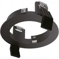 Точковий врізний світильник Ideal lux 208701 Dynamic Frame Round Black