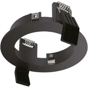 Точковий врізний світильник Ideal lux 208701 Dynamic Frame Round Black