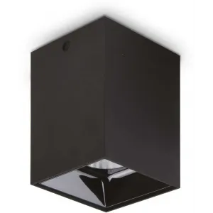 Точковий накладний світильник Ideal lux 206028 Nitro 15W Square Nero