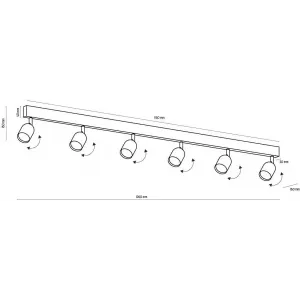Спот-система TK LIGHTING 1019