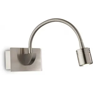 Бра спрямованого світла Ideal lux Dynamo AP1 Nickel (31477)