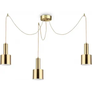 Люстра-підвіс Ideal lux 231600 Holly SP3 Ottone Satinato