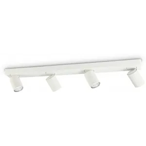 Спот з чотирма лампами Ideal lux 229089 Rudy AP4 Bianco