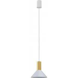 Люстра-підвіс Nowodvorski 8040 HERMANOS A WHITE/SOLID BRASS PL