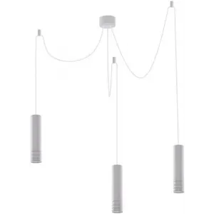 Люстра-підвіс Azzardo AZ3403 Locus L pendant 3 (white)