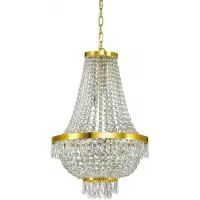 Кришталева люстра Ideal lux Caesar SP9 Oro (114736)
