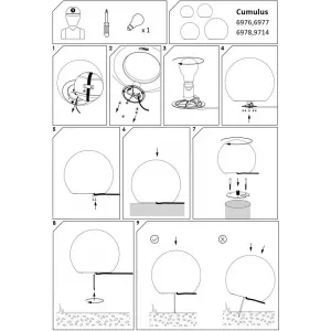 Декоративний вуличний світильник Nowodvorski 6976 Cumulus