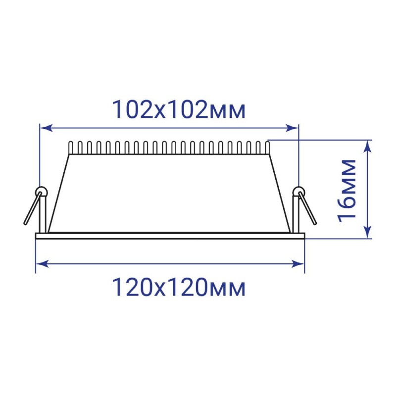 Світлодіодний світильник Feron AL511-1 6Вт 4000K