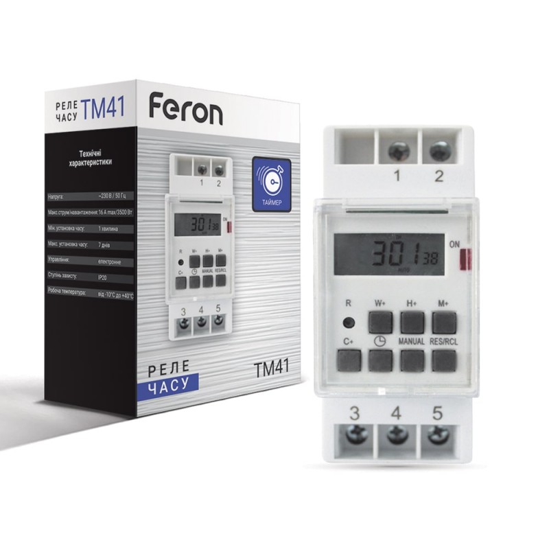 Реле часу Feron TM41
