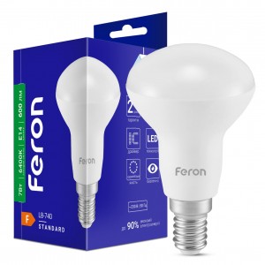 Світлодіодна лампа Feron LB-740 7Вт E14 6400K