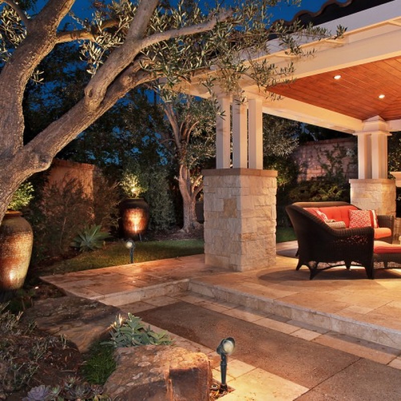 Ґрунтовий світлодіодний світильник Feron SP2705 6Вт 6500K чорний