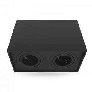 Накладний світильник Feron ML305-2 під лампу чорний