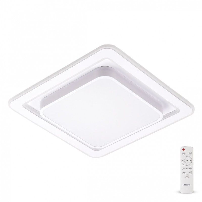 Світлодіодна накладна люстра Ardero AL6400ARD PEARL S 80Вт білий