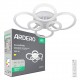 Світлодіодна накладна люстра Ardero AL6460ARD SOFT R 120Вт білий