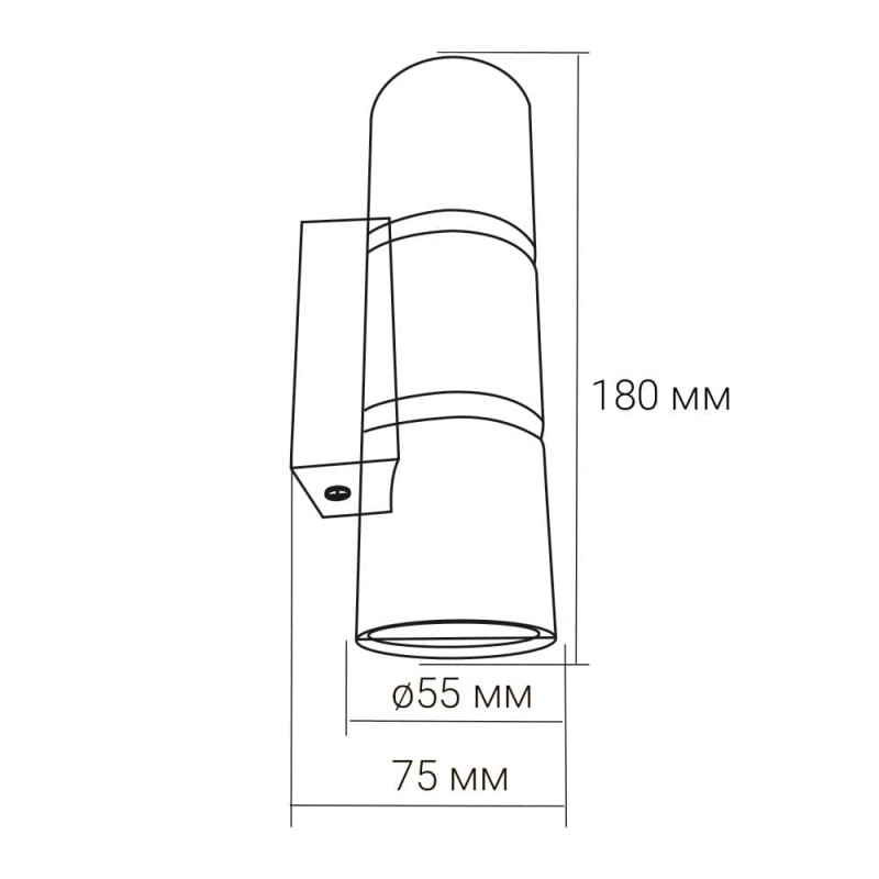 Накладний світильник Ardero ML389-2 BAMBOO під лампу білий золото