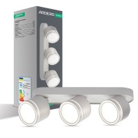 Накладний поворотний світильник Ardero ML418-3 під лампу білий