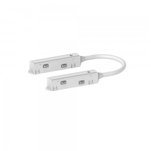 Кутовий гнучкий конектор живлення Ardero LD3002 білий