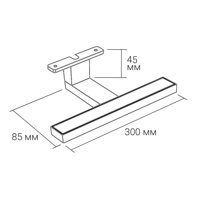 Світлодіодний накладний світильник Ardero AL5081ARD 5Вт 4000K білий