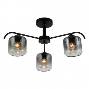 Накладний світильник Ardero BL1930-1 ORLANDO під лампу чорний