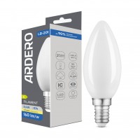 Світлодіодна лампа Ardero LB-201 5,4Вт E14 2700K матована