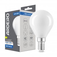 Світлодіодна лампа Ardero LB-202 5,4Вт E14 4000K матована
