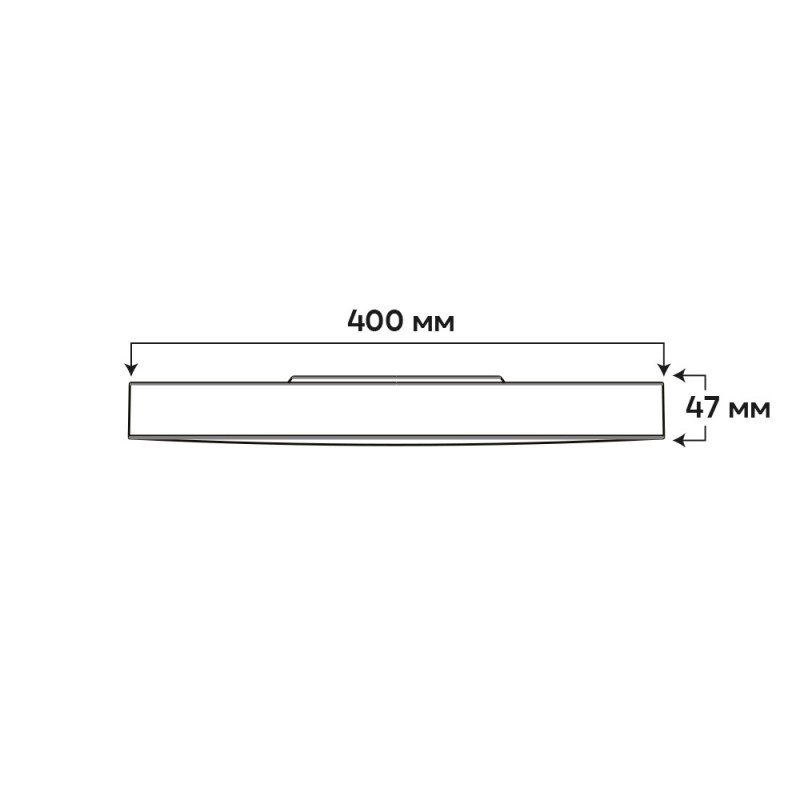 Світлодіодний накладний світильник Ardero AL6087ARD TREND 36Вт білий