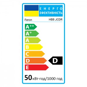 Галогенна лампа Feron HB8 JCDR 50Вт