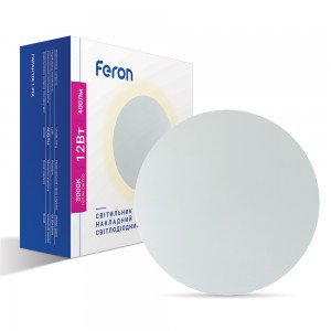 Світлодіодний накладний світильник Feron AL8100 12Вт 3000K білий