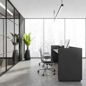 Світлодіодний лінійний світильник Ardero AL4010 45Вт 6500K чорний