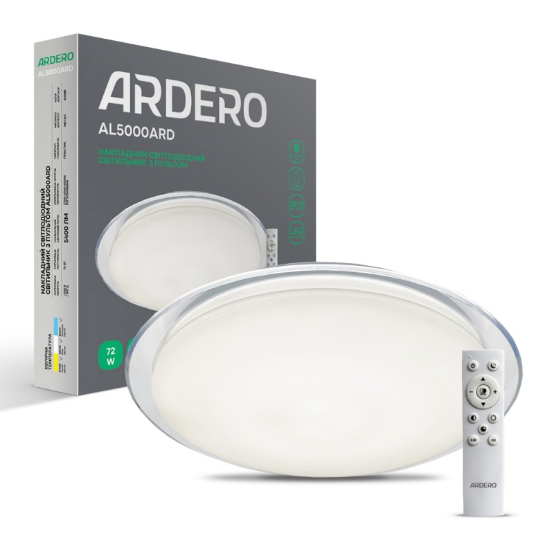 Світлодіодний світильник Ardero AL5000ARD STARLIGHT 72Вт