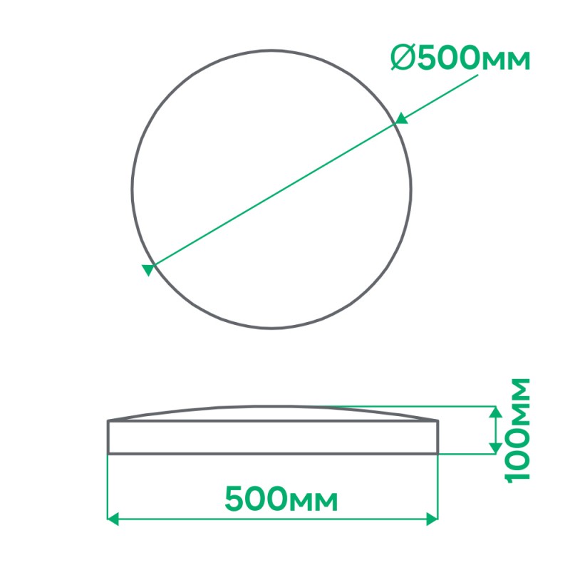 Світлодіодний світильник Ardero AL6085ARD NOVA 60Вт